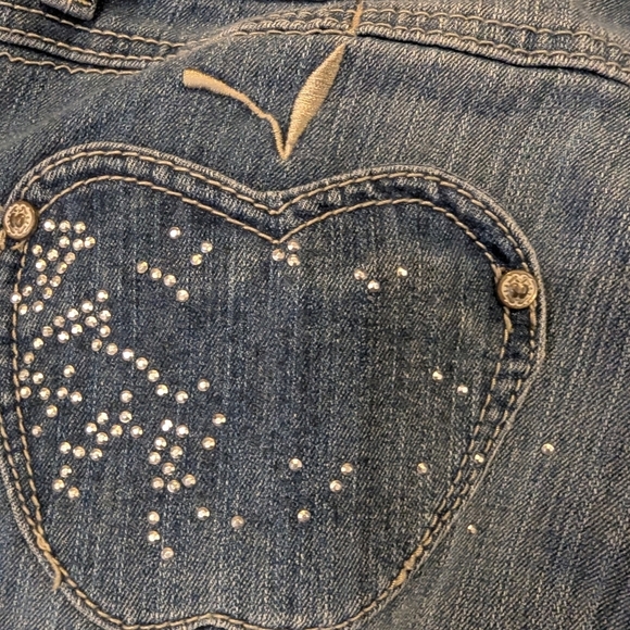 Y2K Apple Bottoms iconic Jeans Women's 13/14 mint condition - Picture 6 of 15